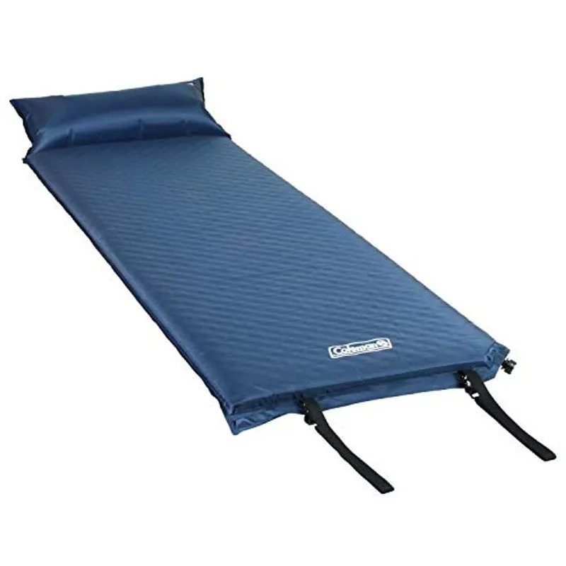 Coleman Auto-inflando Camping Pad Com Travesseiro, Azul