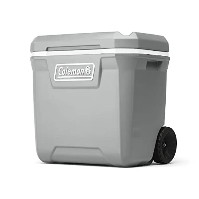 Coleman Ice Chest | (em Inglês) Coleman Série 316 Wheeled Hard Coolers, 65 Qt Rock Grey