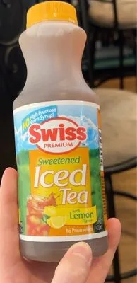 sweetened iced tea w/ lemon