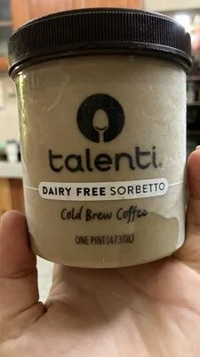 Cold Brew Coffee Dairy Free Sorbetto