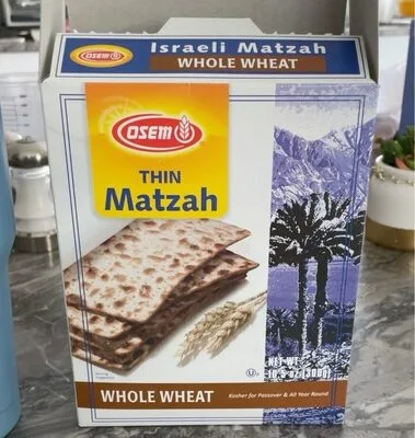 thin whole wheat matzah