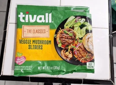 Veggie mushroom sliders
