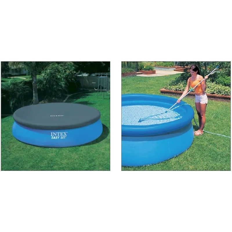 Kit de limpeza + capa 3,66 M inflável Intex