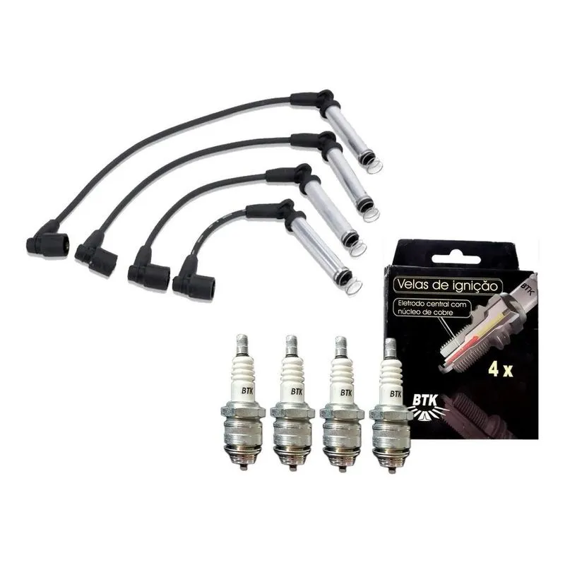 Kit Cabo E Vela Palio Montana Prisma S10 Celta Classic Corsa
