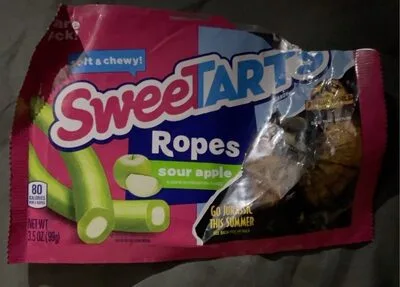 sweet tart ropes green apple