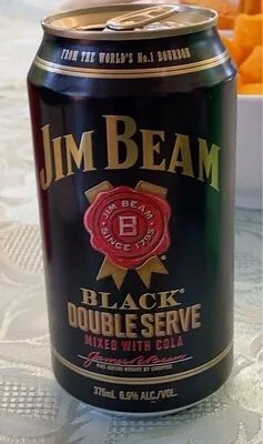 Jim beam black double serve