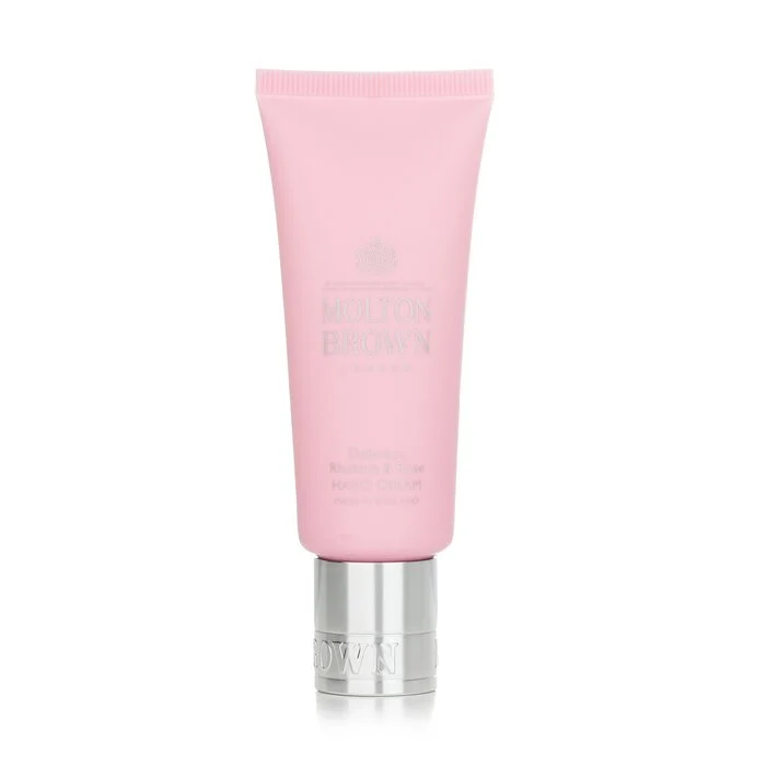 Delicious Rhubarb &amp; Rose Hand Cream - 40ml/1.4oz