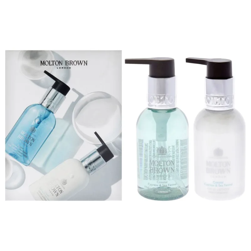 Conjunto De Loção E Lavagem De Mãos Molton Brown Coastal Cypress