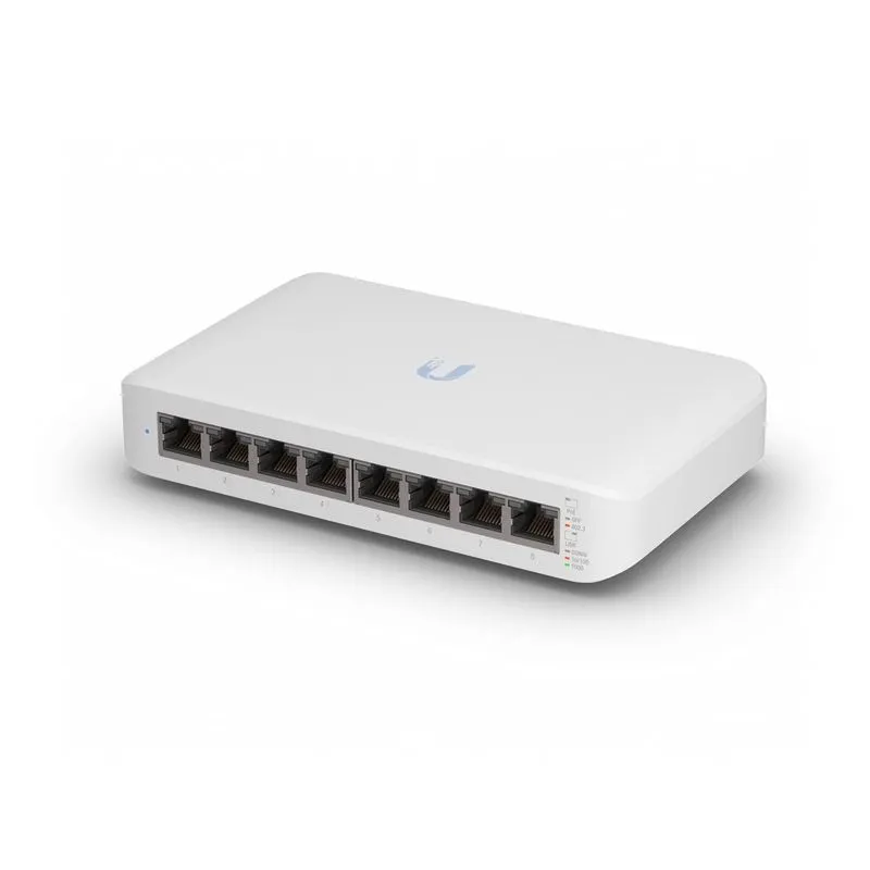Comutador Ubiquiti Unifi Usw-lite-8-poe De 8 Portas Poe