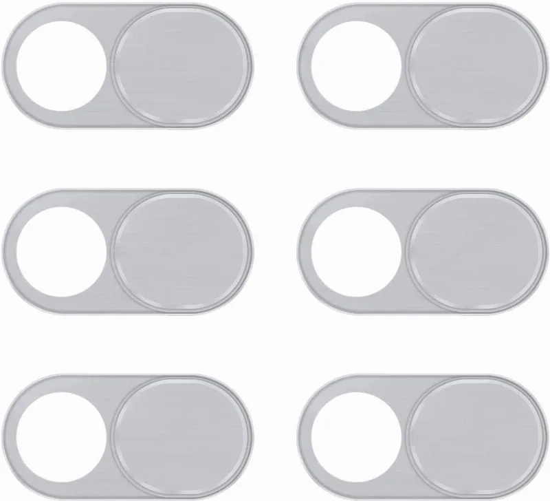 Capa De Câmera De Privacidade Saharacase Anti-spy Para Laptops, Pacote Com 6
