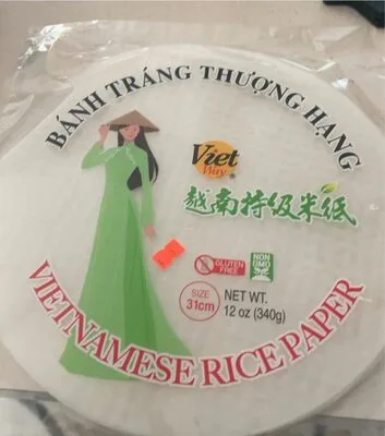Rice paper spring roll wrapper