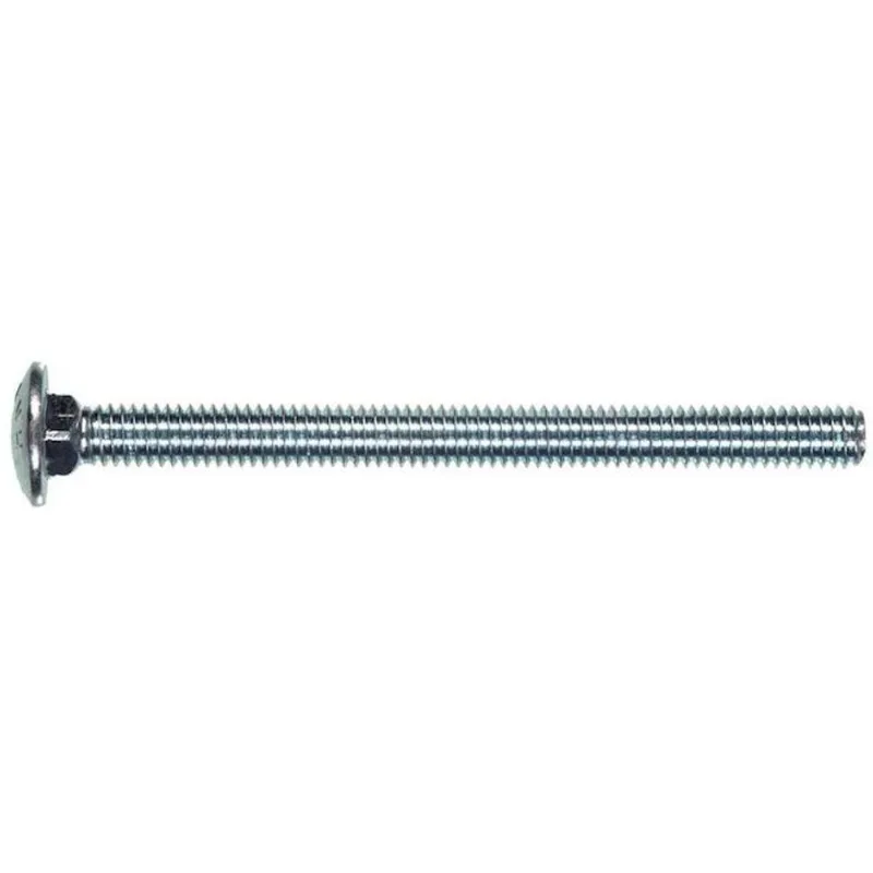 Hillman 5/16-in-18 Zinc-Plated Round-Head Standard SAE Carriage Bolts - 50/Pk