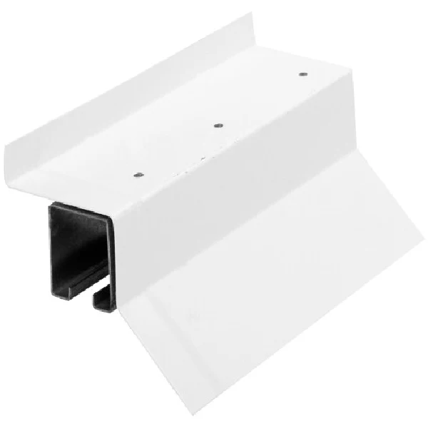 Box Rail Flashing Bracket White / 12FT