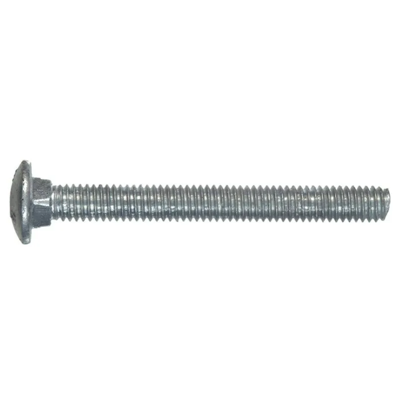 Hillman Carriage Bolt in Galvanized Steel 1/2 x 2-in - Pack of 50