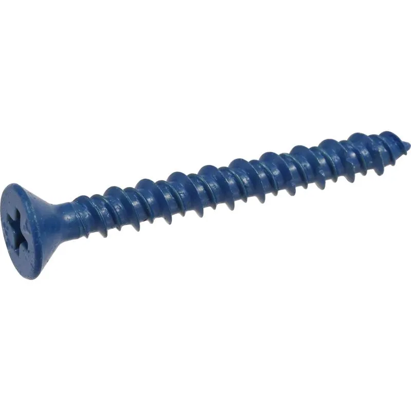 Âncora De Parafuso De Concreto Hillman Tapper Steel 100pk