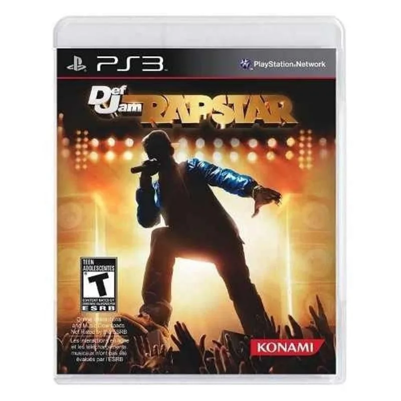 Jogo def jam rapstar PS3 novo