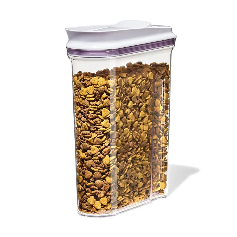 Dispensador De Alimentos Para Animais De Estimação Oxo Good Grips 4,25 L Para Cães De 1,8 Kg Ou 1,6 Kg Para Gatos