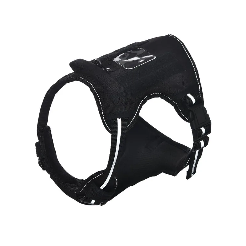 Arnês Para Cães Amazon Basics No-pull Ajustável Preto Gg