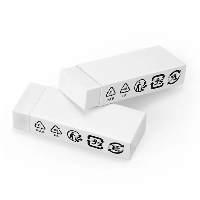 Eraser Amazon Basics Block White, 2 Unidades (pacote Com 1)