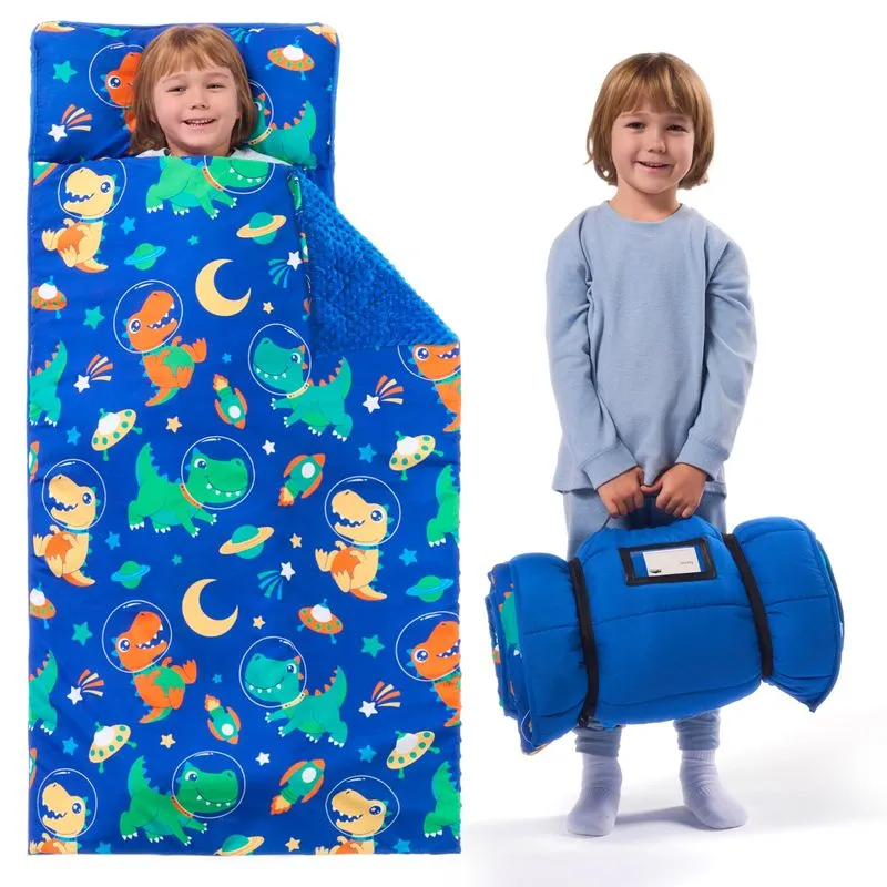 Nap Mat Joiedomi Toddler Com Travesseiro E Cobertor Dinossauro