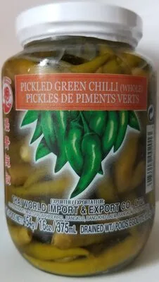 Pickled Green Chilli (Whole)