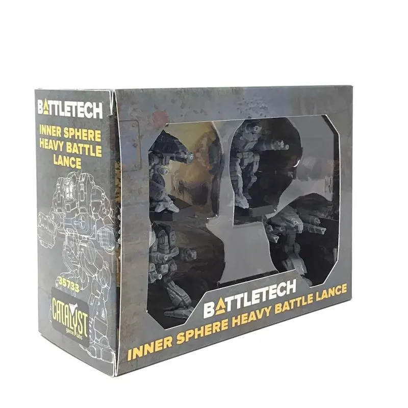 Pacote De Expansão Catalyst Game Labs Heavy Battle Lance Miniatures