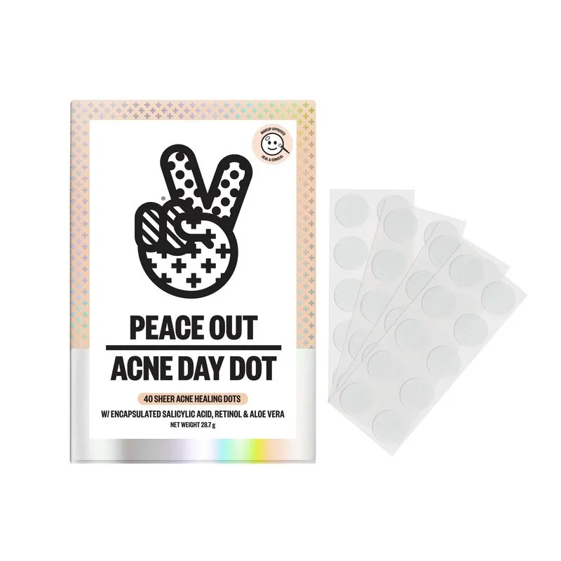 Adesivos Para Espinhas Peace Out Acne Day Dot 40 Dots