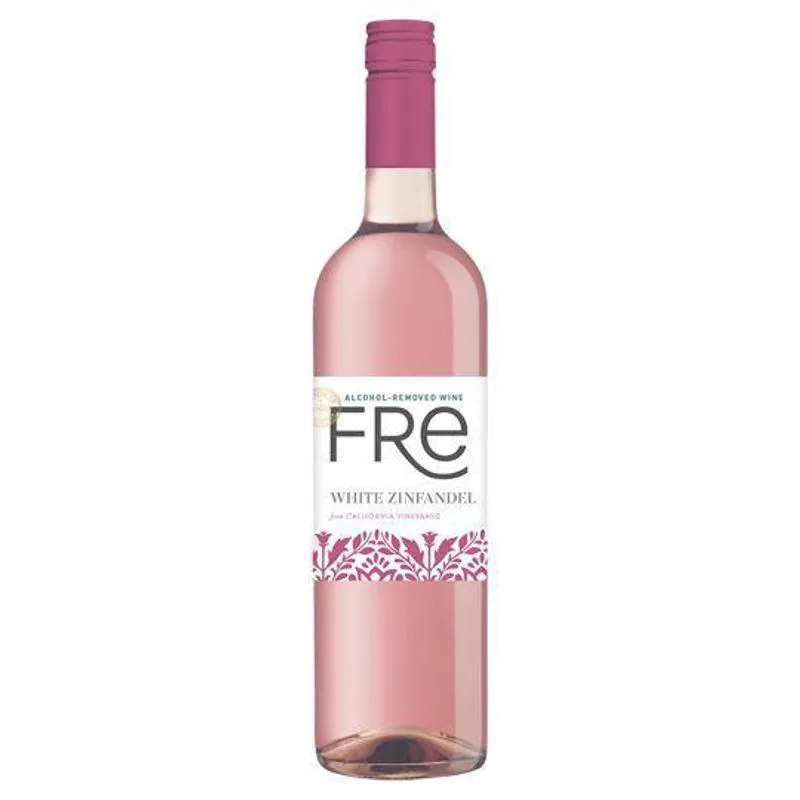 Vinho Sem Álcool Fre Rose White Zinfandel Demisec - 750ml