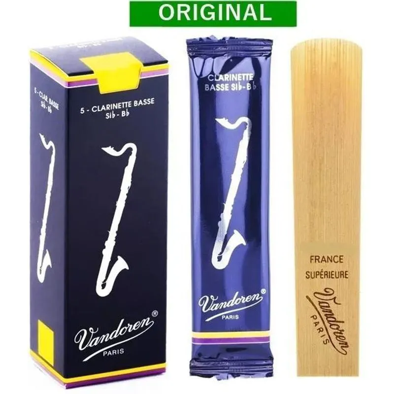 Palheta Vandoren P/clarone Baixo - Unidade - N.2