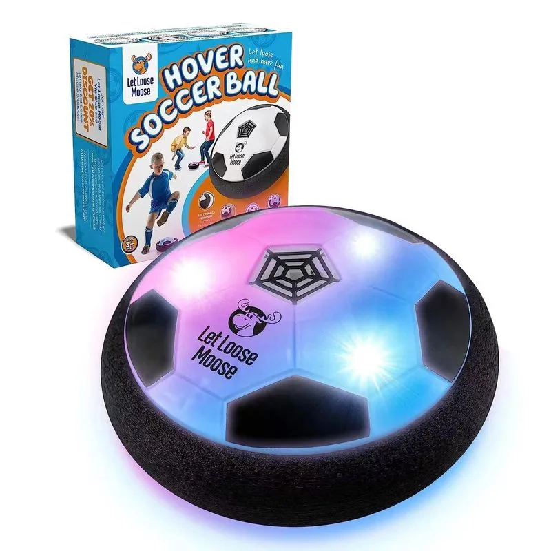 Bola De Futebol Hover Let Loose Moose Com Luz Led, Conjunto De 1