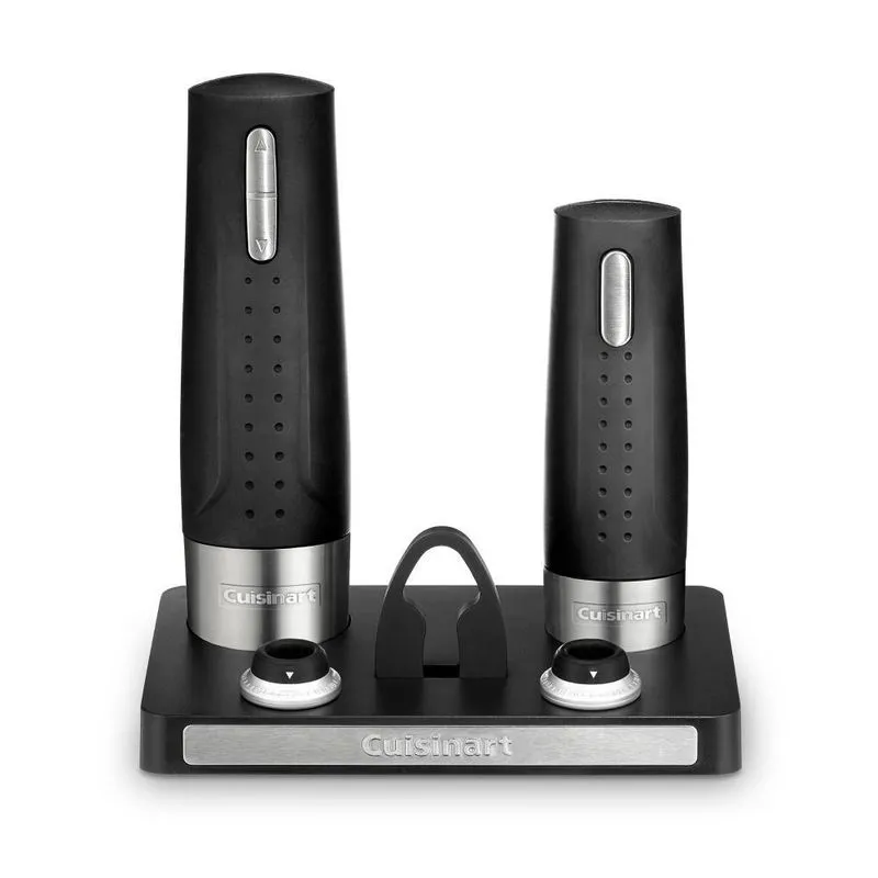 Saca-rolhas E Preservador Cuisinart À Vácuo Elétrico Recarregável Wc-400cdbr - Bivolt