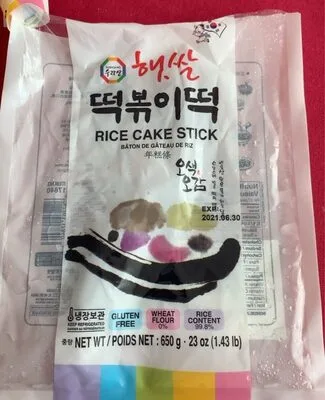 Rice cake stick
