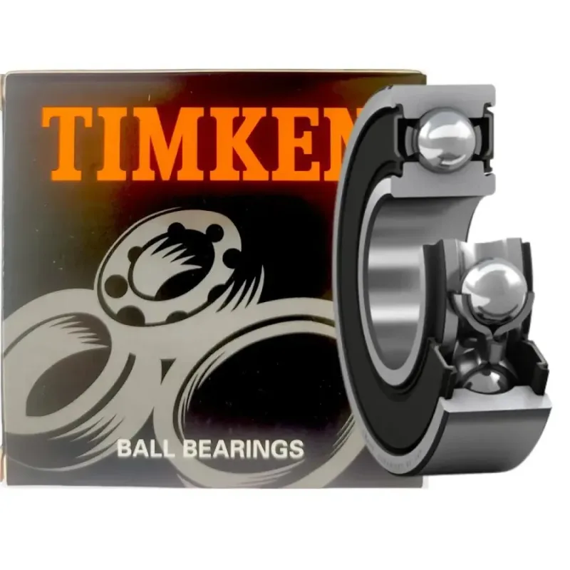 Rolamento Rígido de Esferas TIMKEN 6208-2RS-C3 40x80x18 mm
