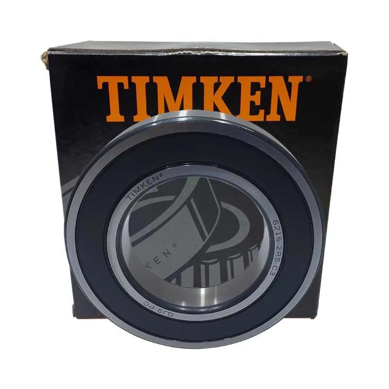 Rolamento Rígido de Esferas TIMKEN 6216-2RS-C3 80x140x26 mm