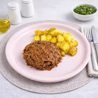 Carne Louca c/ Batata Rústica : 230_g