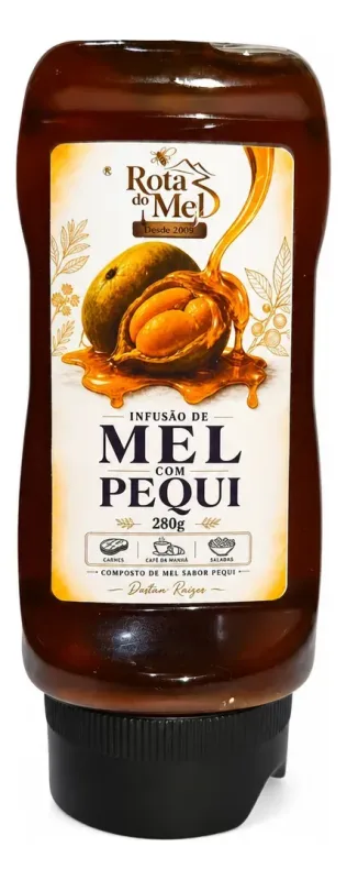 Mel Com Pequi 280g - Rota Do Mel - SÓ-PRO-MEL
