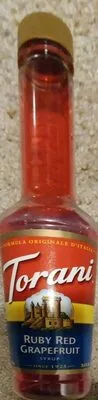 Ruby red grapefruit syrup