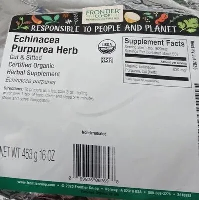 Echinacea Purpurea Herb
