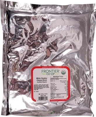 Organic white cheddar