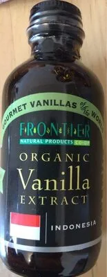 Organic vanilla extract