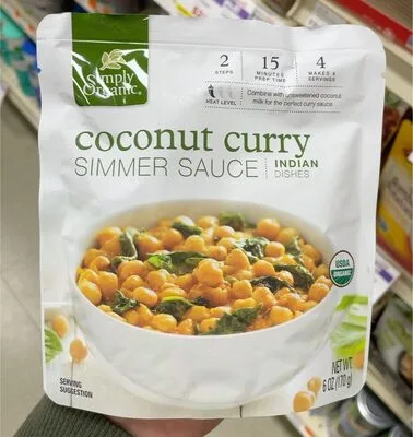 Coconut Curry Simmer Sauce, Coconut Curry