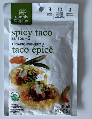 Spicy taco seasoning