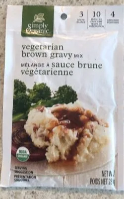 Vegetarian brown gravy mix