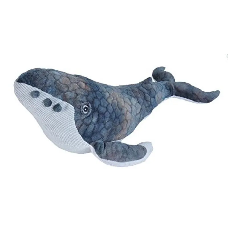 Baleia-Jubarte de Pelúcia 50cm, Brinquedo de Pelúcia, Presente para Crianças, Macio e Fofinho