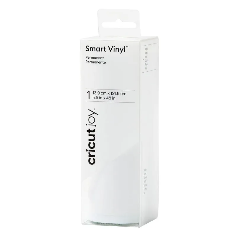 Vinil Permanente Brilhante Smart Para Cricut Joy 14x122cm -