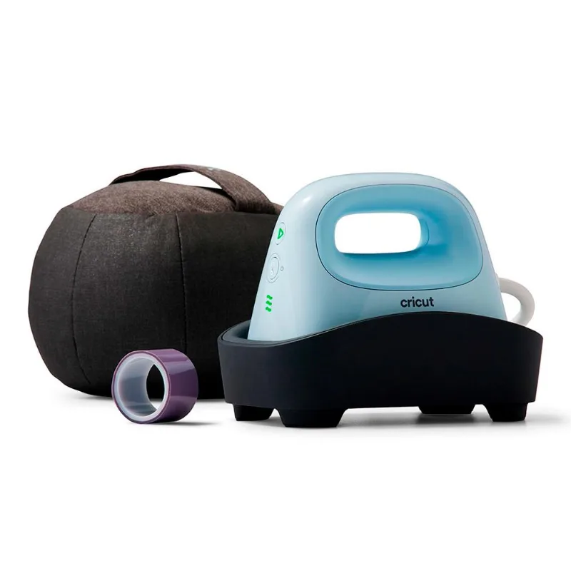 Prensa Térmica Para Bonés Cricut Hat Press 220v 2009241 - Azul