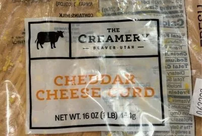 Cheddar cheese curd