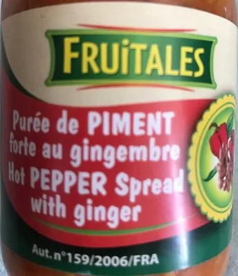 Puree de Piment forte au gingembre