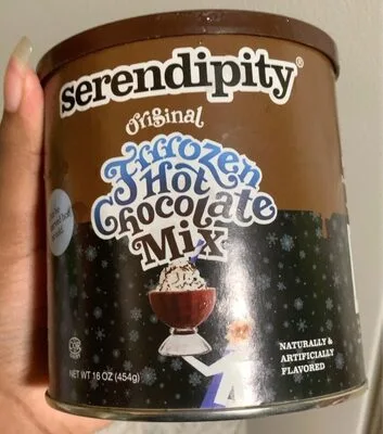 Frozen hot chocolate mix