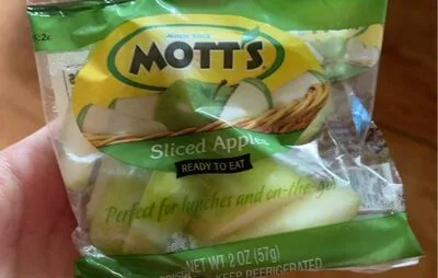 Motts sliced green apples